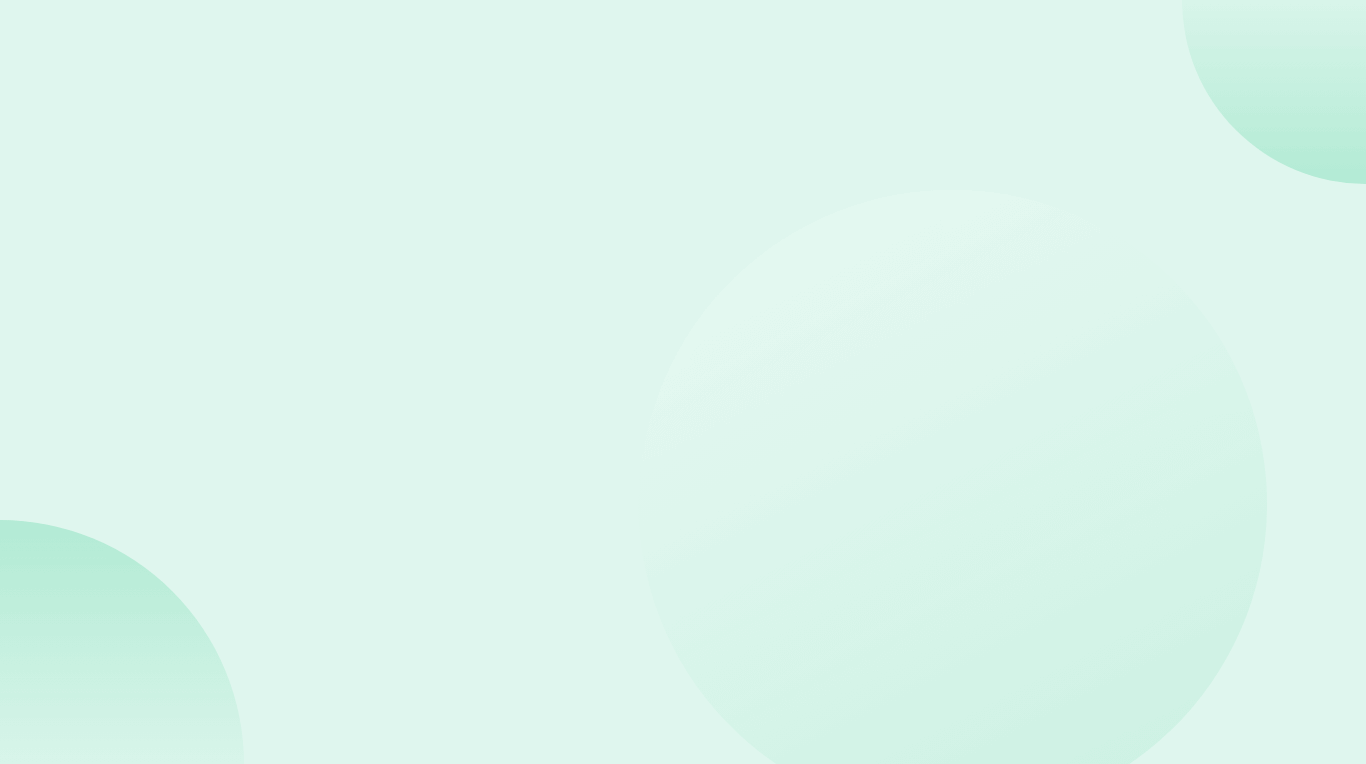 green bubble background